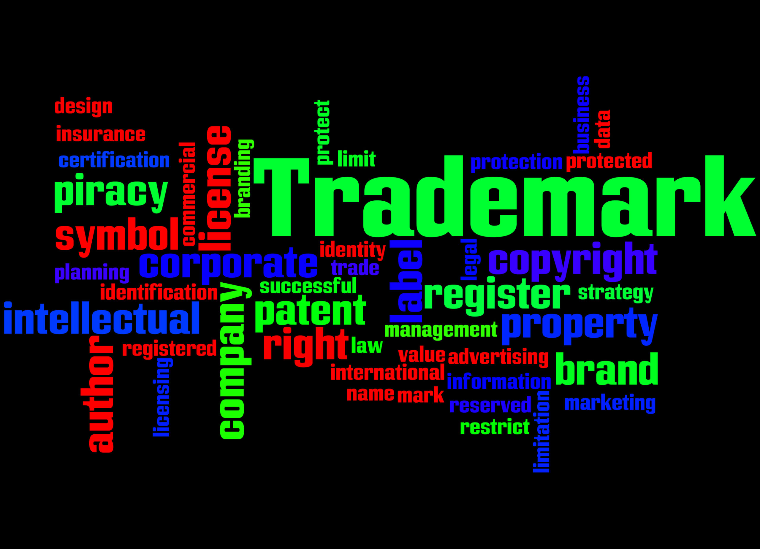 Intellectual Property Word Cloud